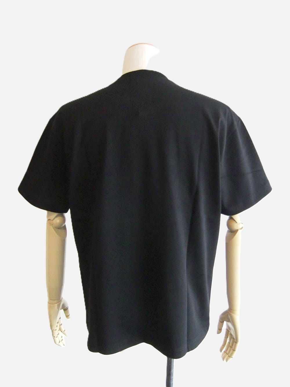 TEE-R  (ブラック)  ロゴ半袖 Tシャツ