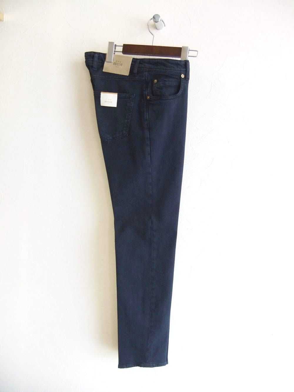 BRIGLIA 1949 STEVE  コットンストレッチ スリムデニムパンツ