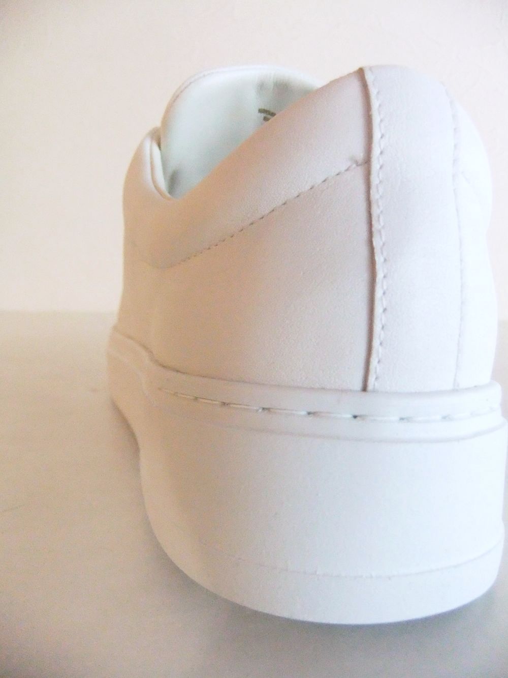 【MENS】 MINIMAI  RAW CUT (ホワイト)   レザースニーカー