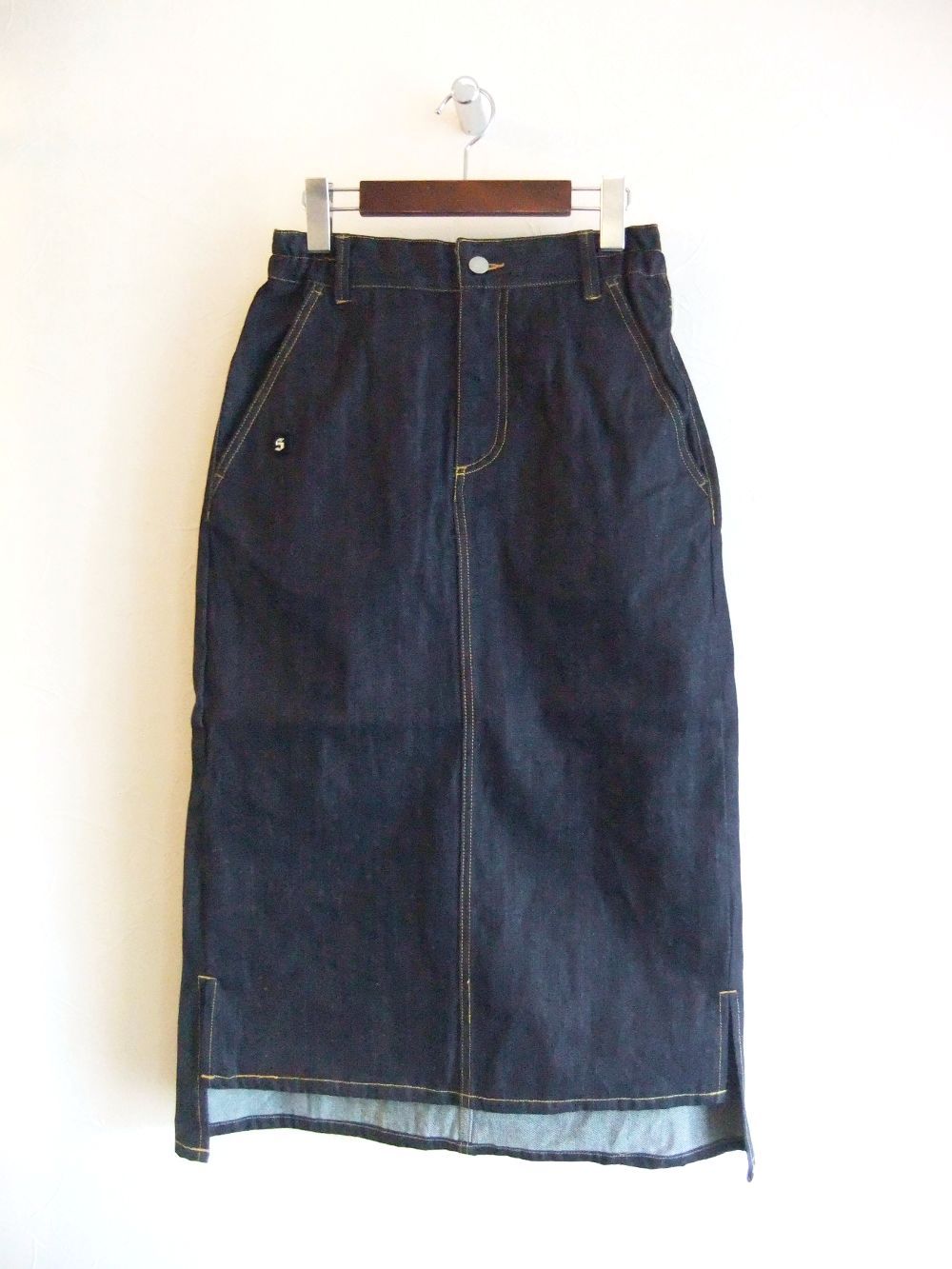 12oz デニム ミディアム スカート   BB31-601