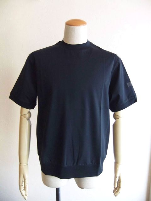 NUBY  (ネイビー) リブ 半袖 Tシャツ