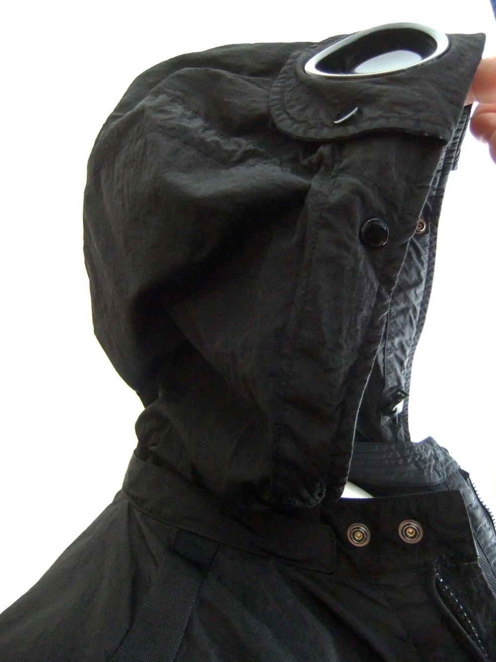 M.T.T.N GOGGLE OVERSHIRT   ナイロン ジップアップ ブルゾン  ( ブラック )  09CMOS071A005709G