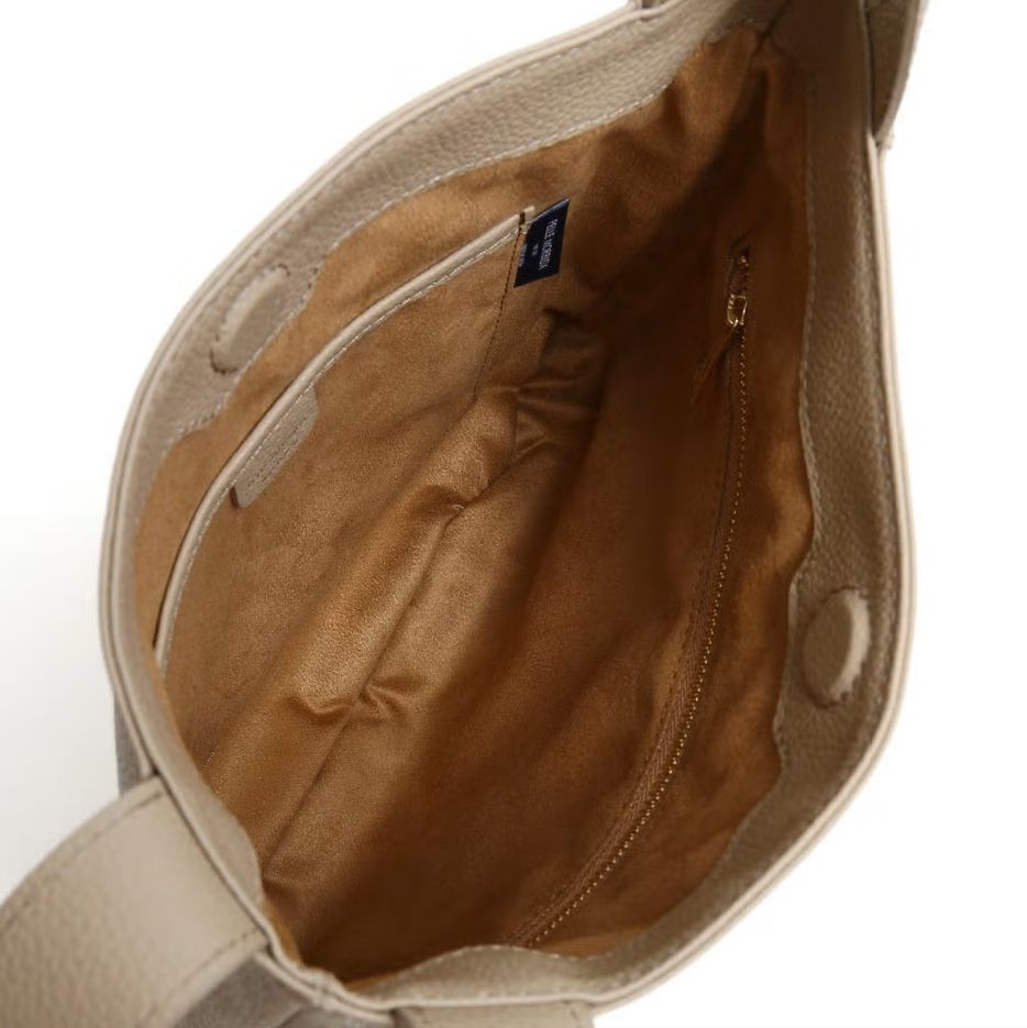 ワンハンドルバッグ   (ベージュ)  VE105