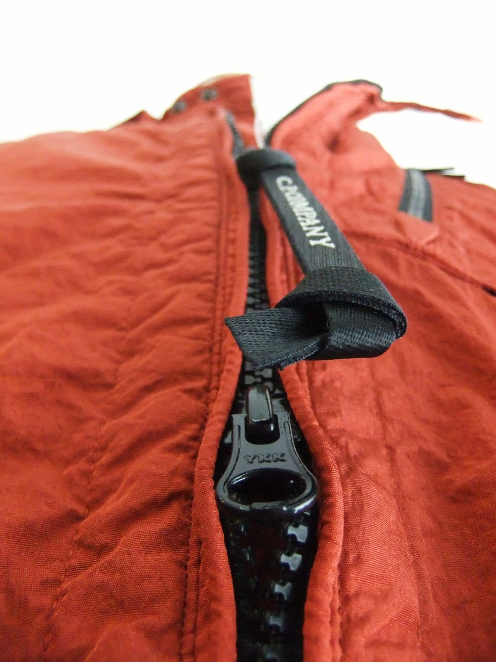 M.T.T.N GOGGLE OVERSHIRT   ナイロン ジップアップ ブルゾン  ( レッド )  09CMOS071A005709G