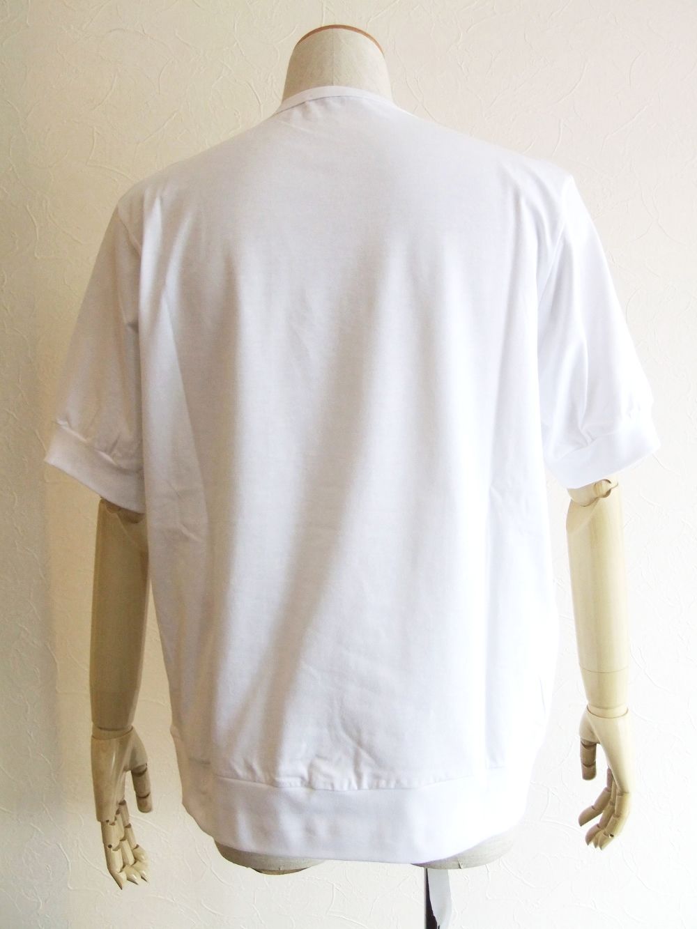 クルーネック 半袖Tシャツ  NEBBIOLO  (ホワイト)