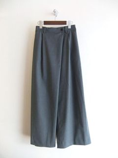 バックギャザー アシンメトリー ワイドパンツ  MM2382