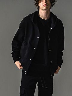 BLISTER VARSITY HOODIE   フード付き スタジャン