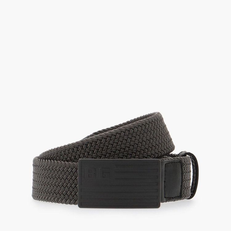 BRIEFING GOLF - BG BUCKLE MESH BELT ロゴ メッシュベルト (グレー