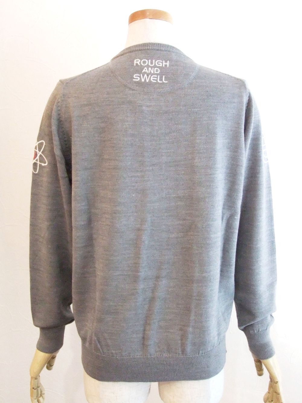 【LADIES】 GALAXY V-NECK W.   ロゴ V-ネックセーター   RSL-21239
