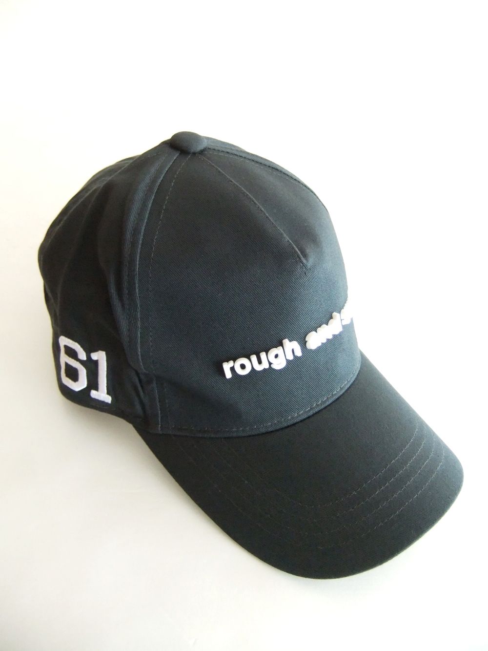 SIMPLE B.B. CAP  ( チャコール )  ロゴ入りキャップ