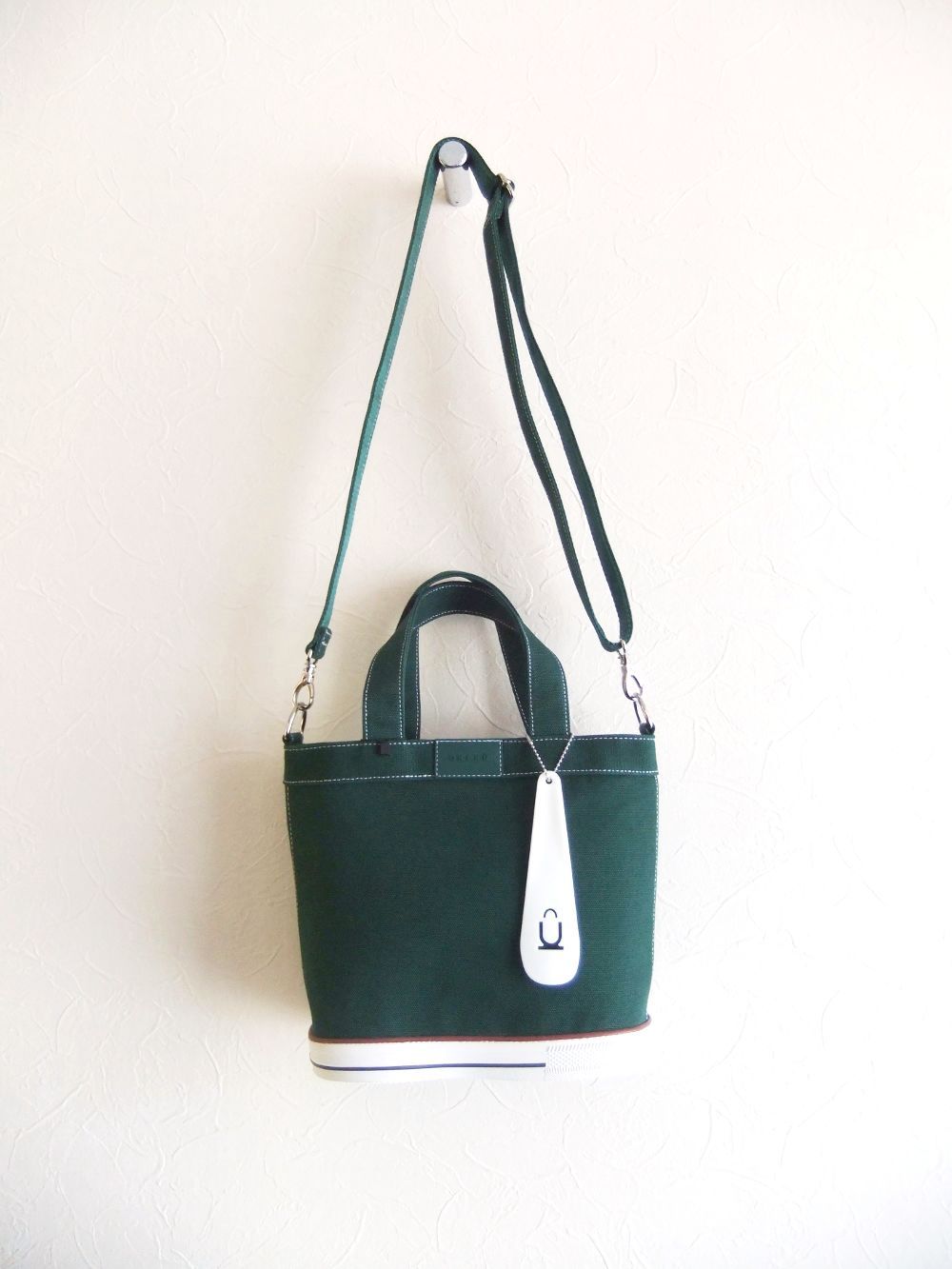 キャンバス トートバッグ   TYPE-C  （オリーブ）