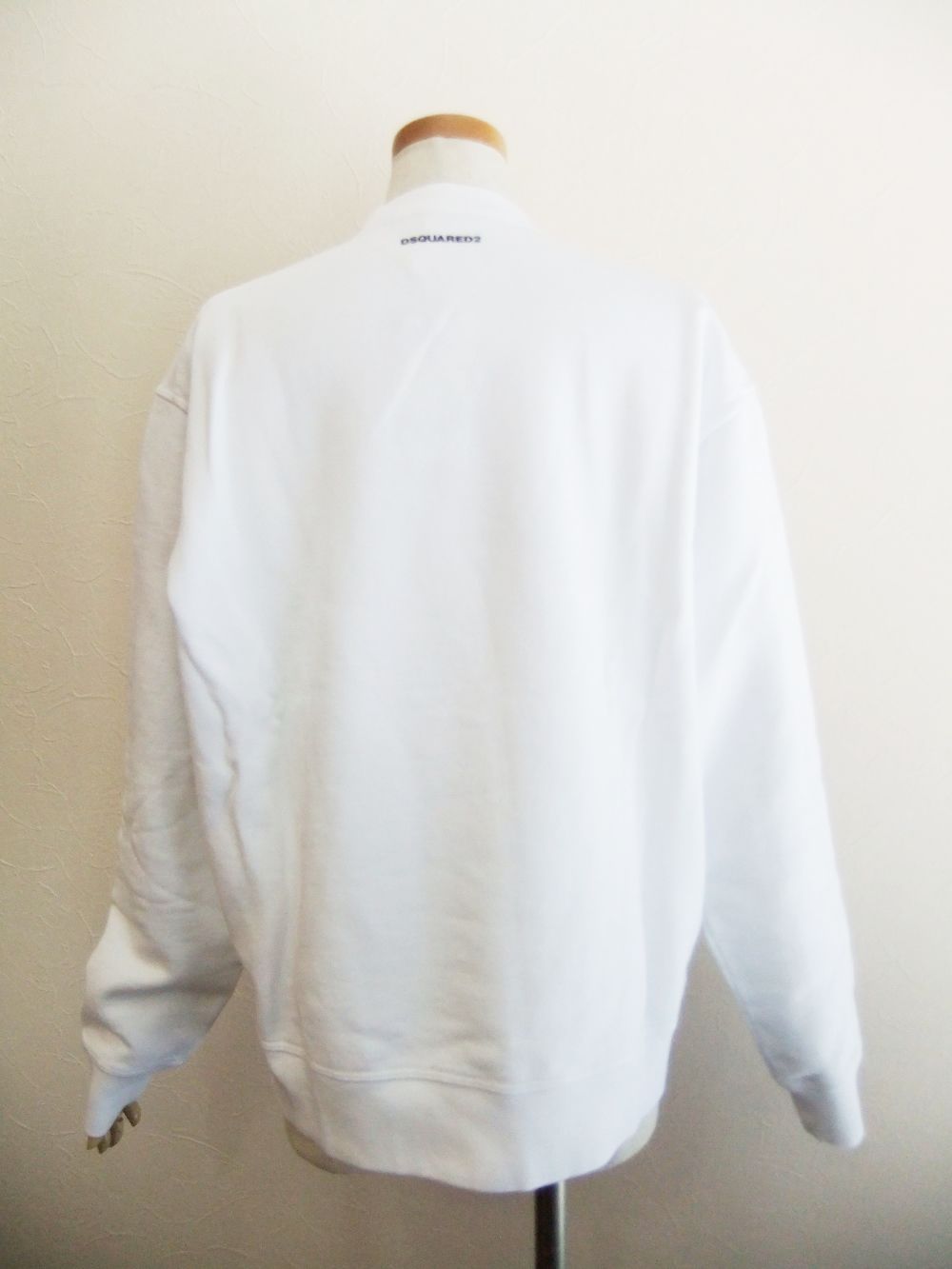 LADIES  COOL SWEATER  ロゴプリント スウェットシャツ  (ホワイト) S72GU0353
