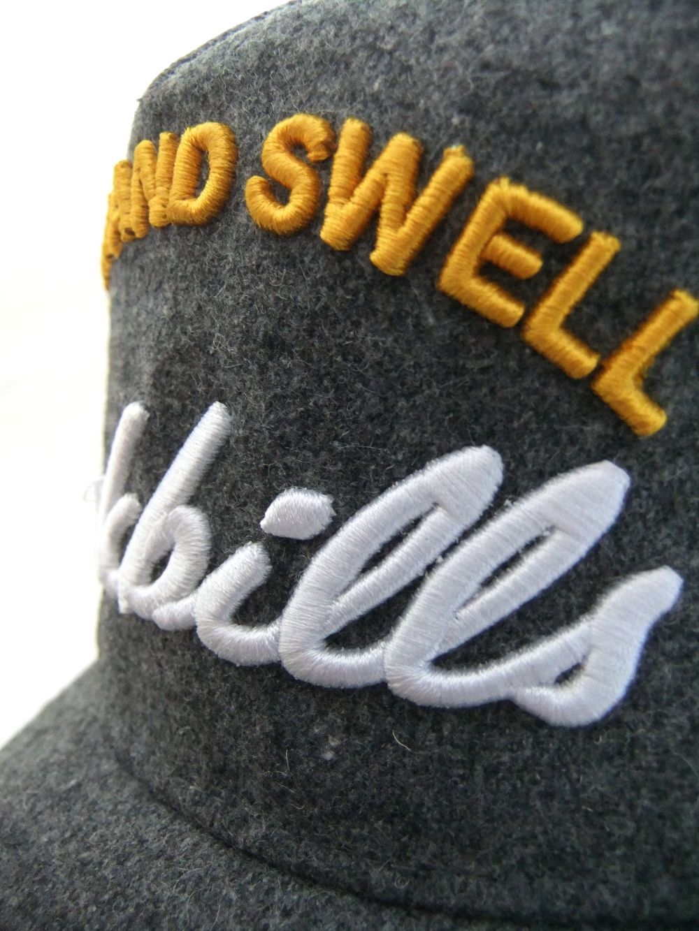 FLANNEL B.B Cap 3   ロゴ入りキャップ ( グレー ) RSA-20203