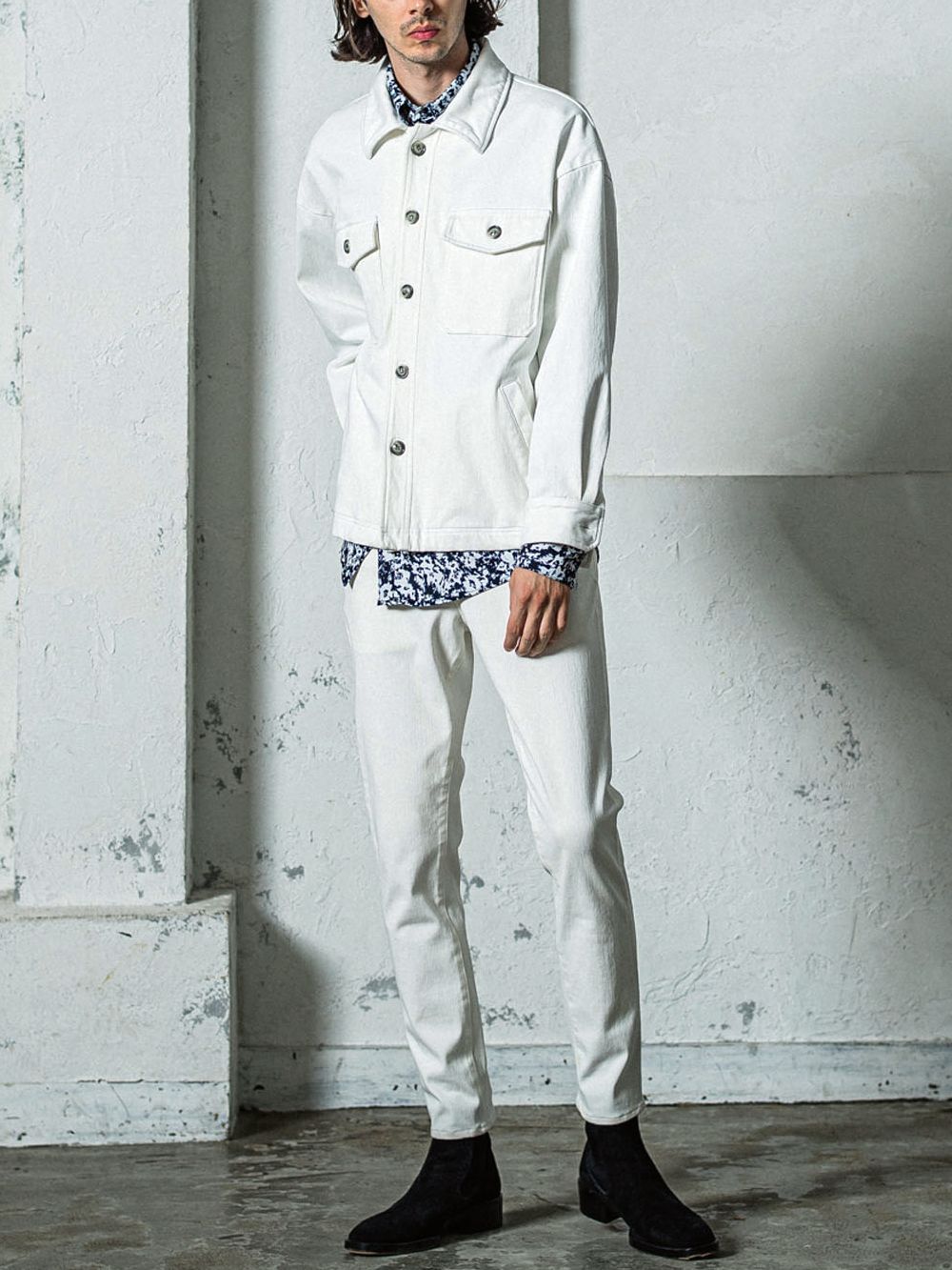 MICK DENIM JERSEY   ジャージーンズ