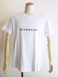 GIVENCHY (ホワイト) ロゴ Tシャツ