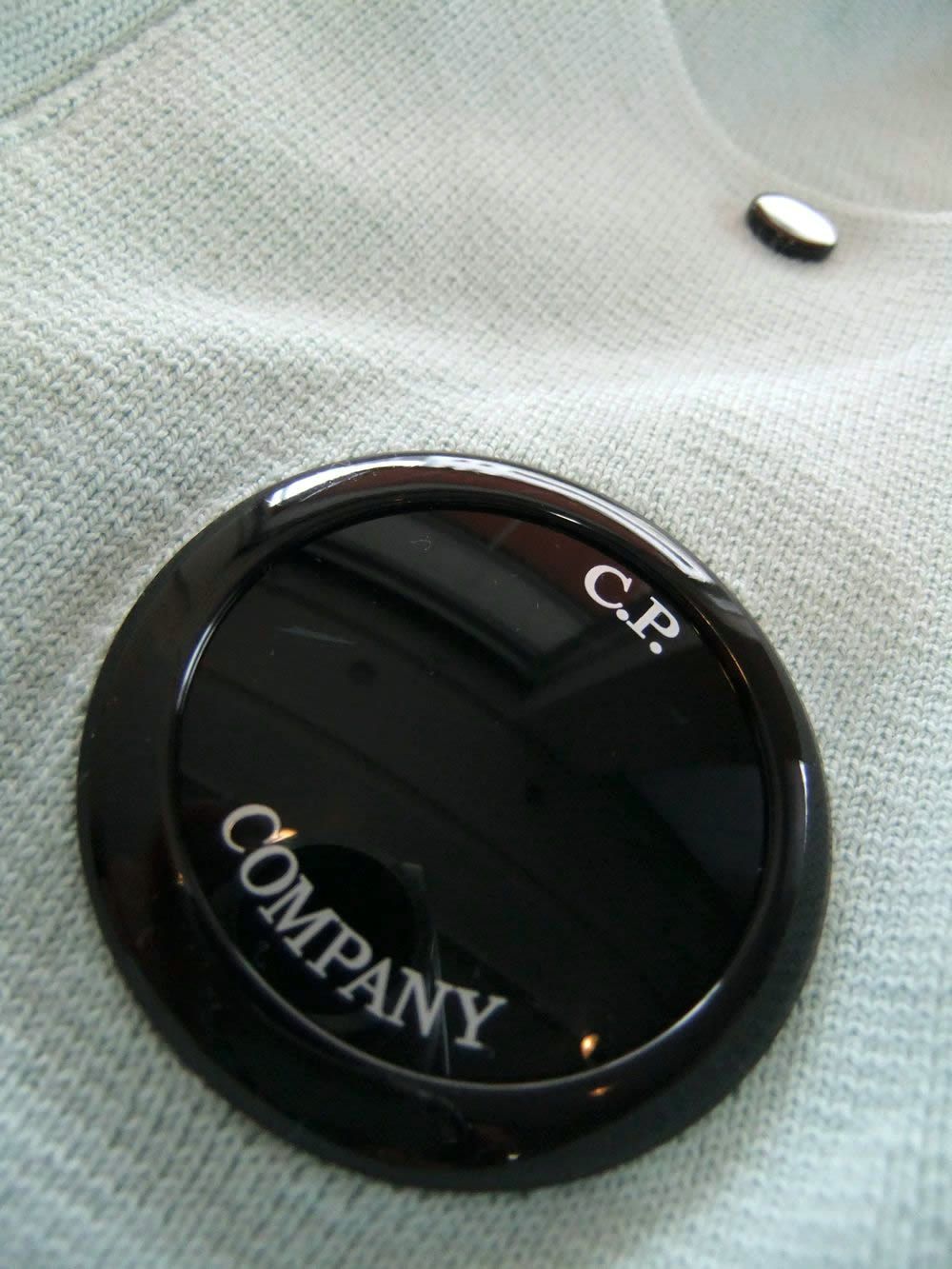 COTTON CREPE CREWNECK LENS SWEATER  (ブルー） コットン クルーネック セーター