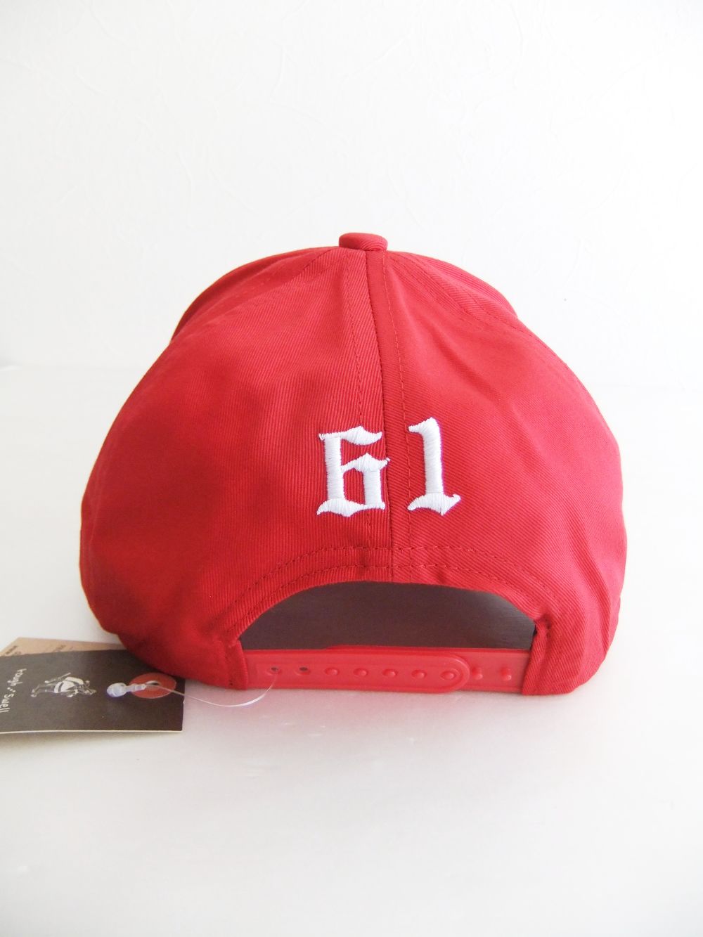 DUCKBILLS TOUR CAP   ( レッド )  ロゴ入りキャップ  RSA-22005