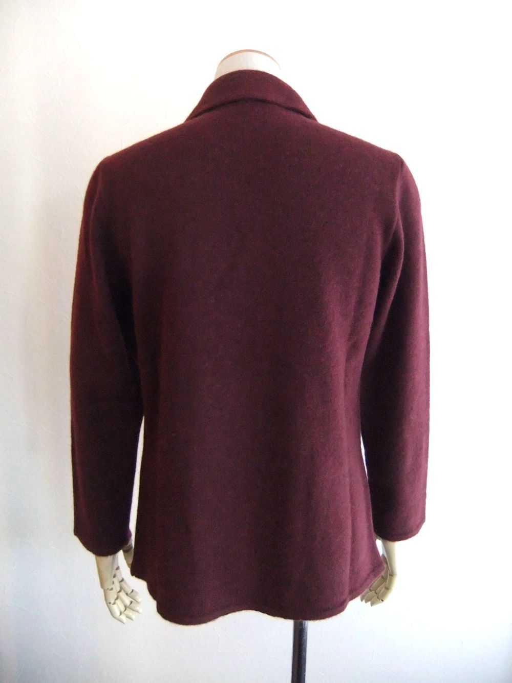 ALPACA KNIT 4B JACKET   アルパカ混 ウール ニットジャケット