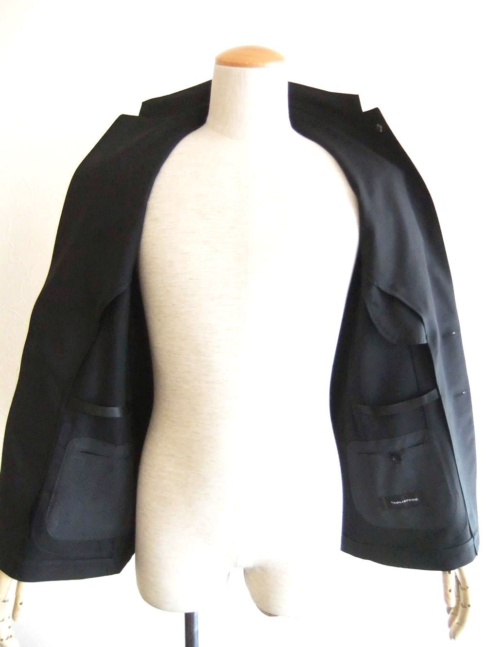 A-DAKAR    ワンプリーツ ウール ストレッチ スーツ