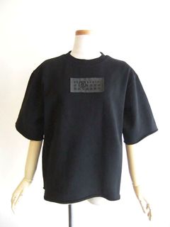 【レディース】MM⑥ MAISON MARGIELA     シグネチャー ミニ裏毛 Tシャツ