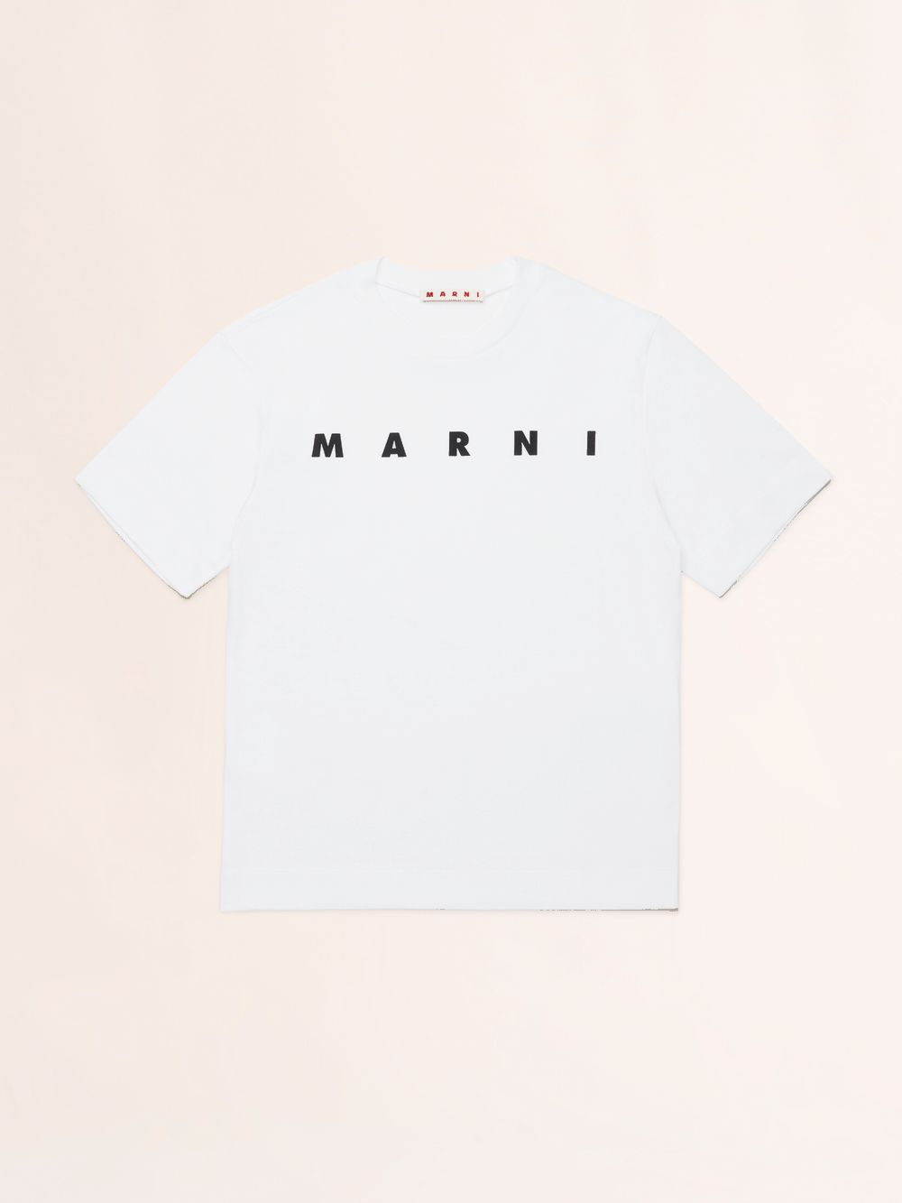 MARNI KIDS  ロゴ プリント入り レディース ガールズ Tシャツ