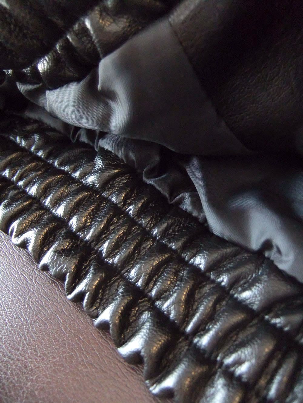 フェイクレザー ZIP ブルゾン    MMH106JDC