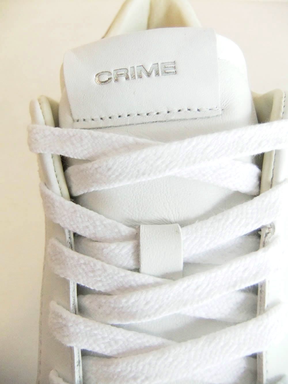 【MENS】  EXTRA LIGHT  RAW CUT (ホワイト)   レザースニーカー