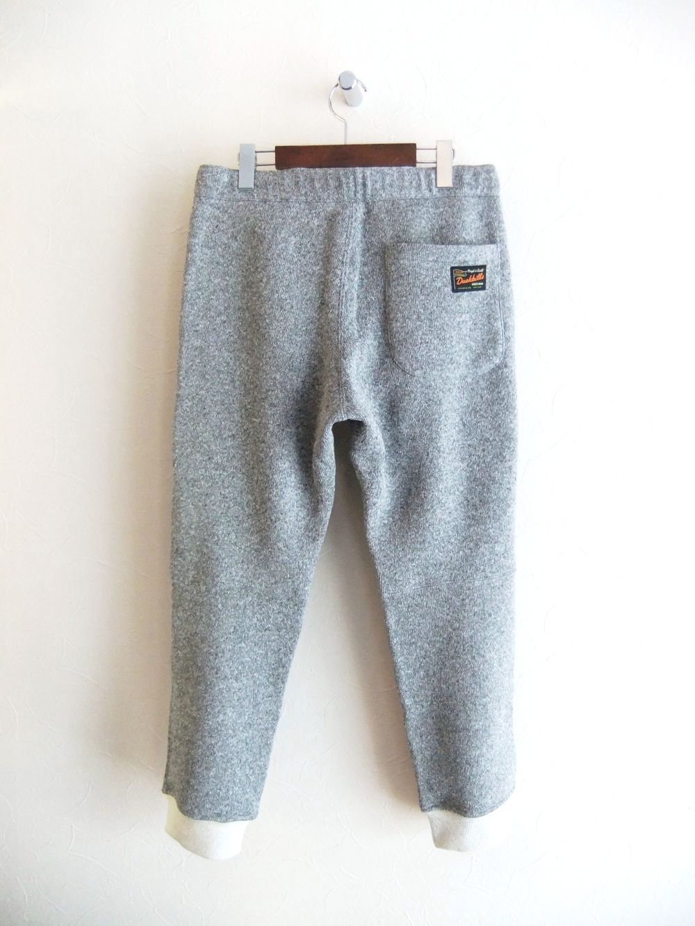 rough & swell - PORTLAND PANTS ロゴ ニット 裏起毛 リブパンツ RSM