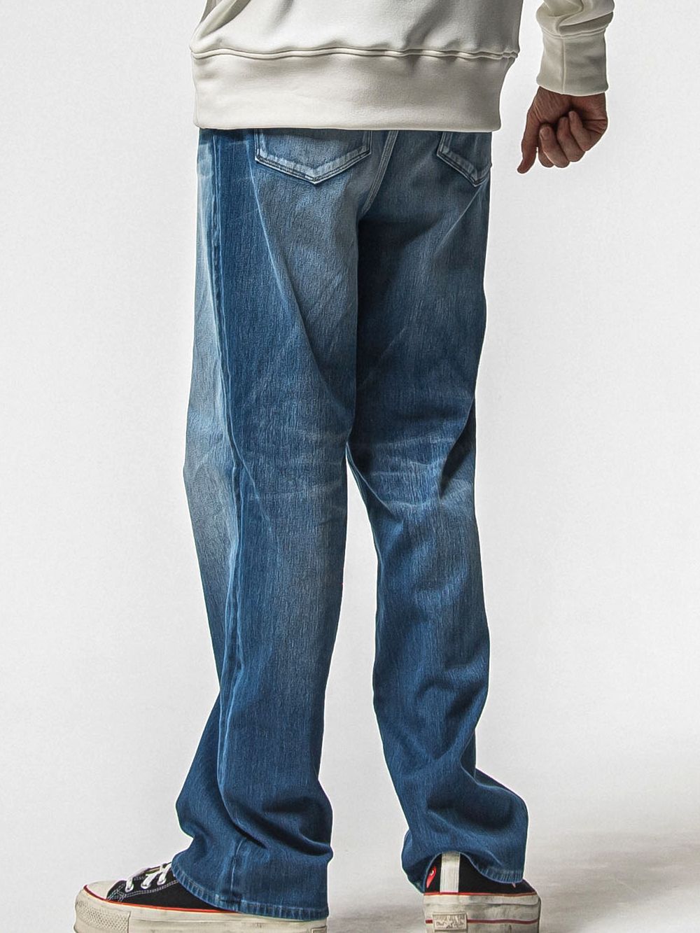 KING DENIM JERSEY    セミワイド ジャージーンズ