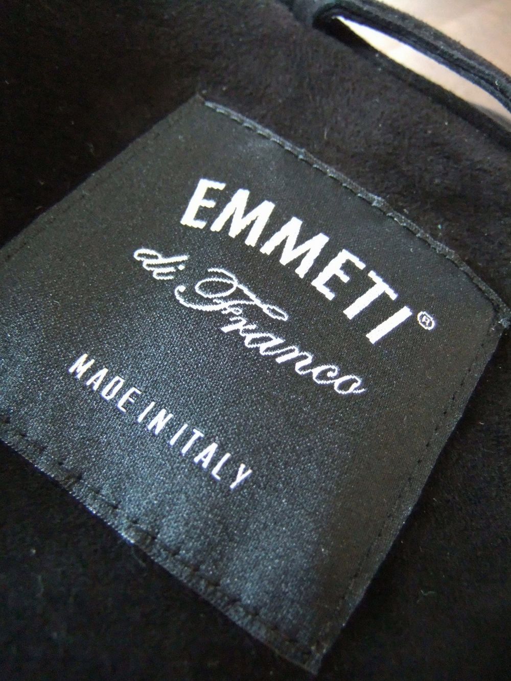 H-UOMO   Camoscio   EMMETI × 干場氏コラボ シングルライダース