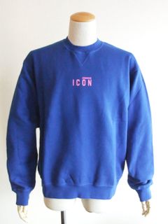 MINI ICON COOL SWEATER  (ブルー)  ミニロゴ スウェットプルオーバー   S79GU0009