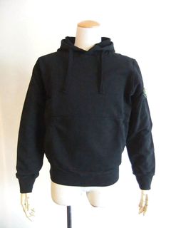 ORGANIC COTTON FLEECE     スウェット パーカー  (ブラック)