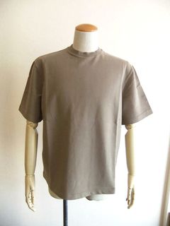 IF TEE  ミニ裏毛 クルーネック 半袖Tシャツ ( ベージュ )