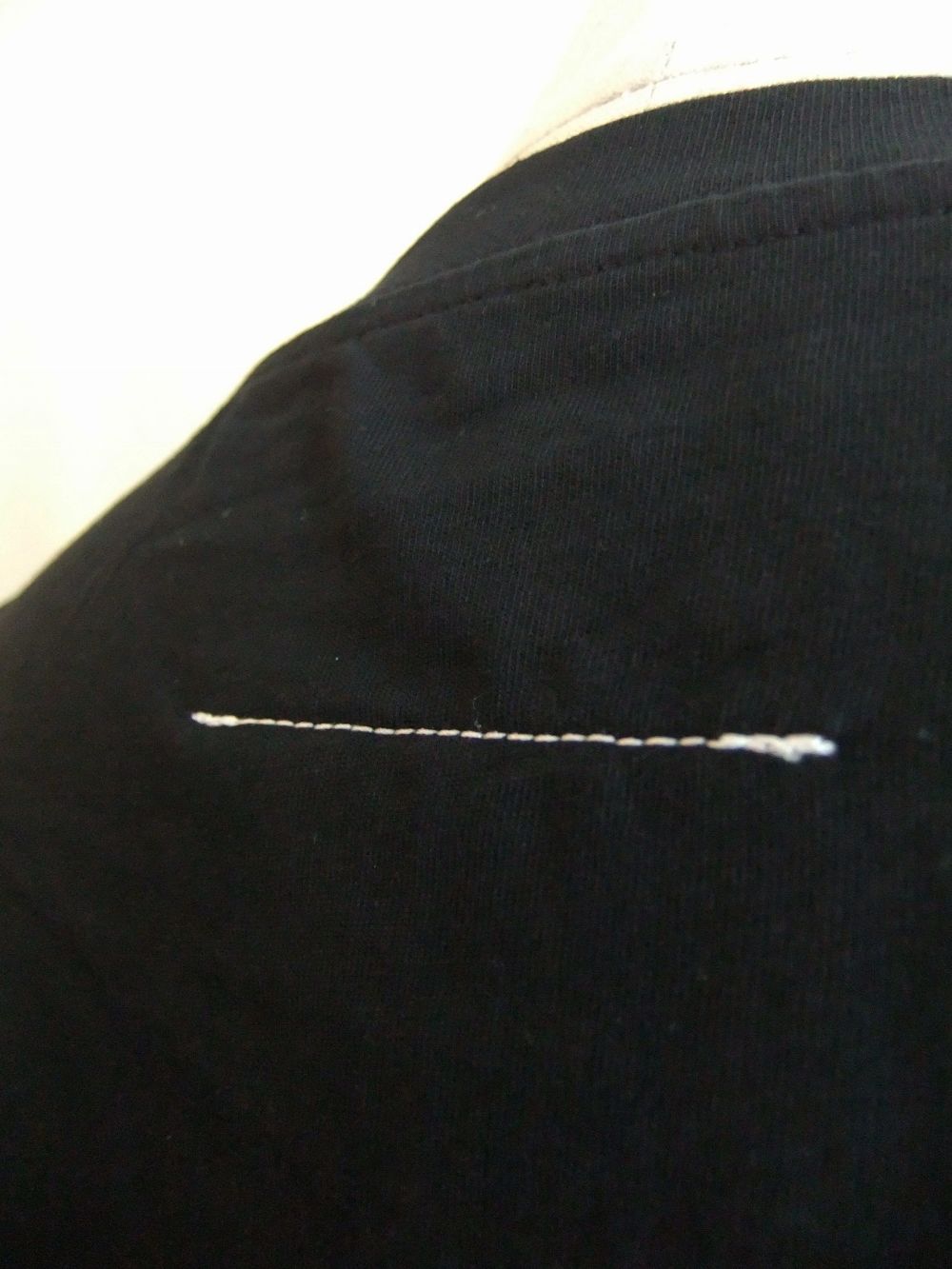《MM➅》 Maison Margiela  ズーム ロゴ オーバーサイズ ロングスリーブ T シャツ