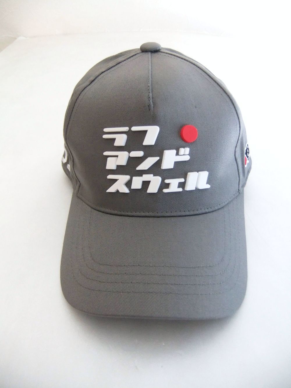 KATAKANA B.B. CAP  ( グレー )  ロゴ入りキャップ