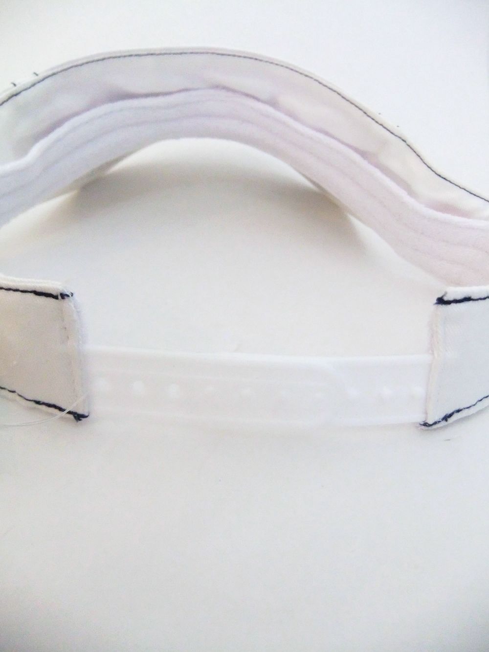 SIMPLE LOGO VISOR ( ホワイト) ロゴ入りサンバイザー  RSA-21013