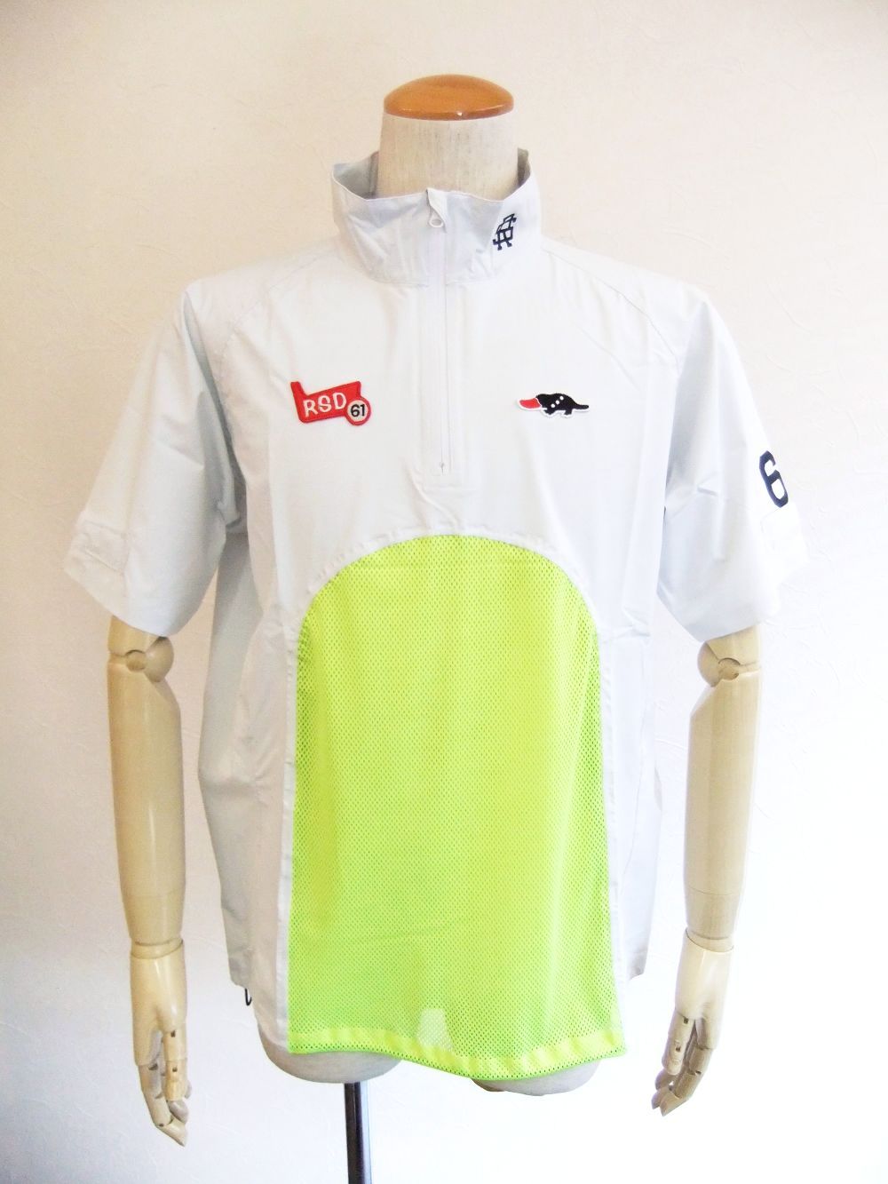SQUALL RAIN WEAR  (ホワイト)   ショートスリーブ レインウェア   RSM-24057