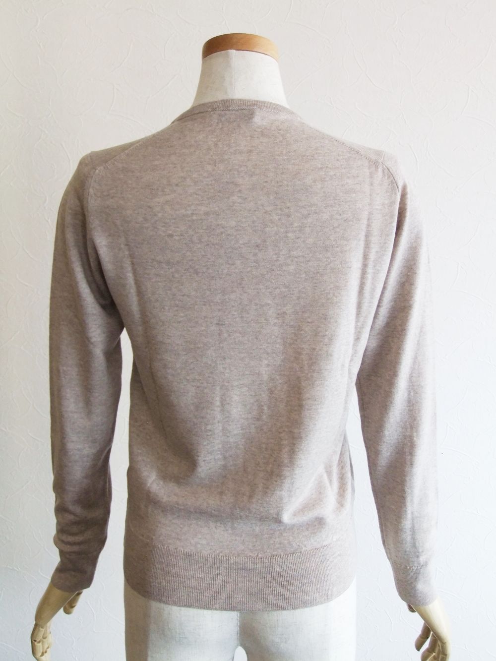 《LADIES》 HELANA  30G ウール カーディガン