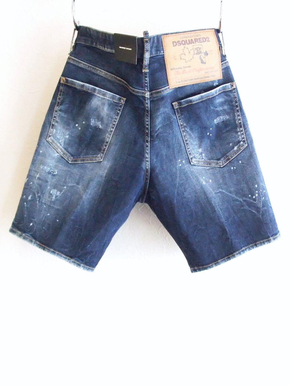 Dsquared2 - D2 DENIM SHORTS ダメージ ハーフジーンズ S74MU0684