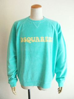 TOWEL RAGLAN COOL SWEATSHIRT (ミント) ロゴ パイル スウェットシャツ   S71GU0579