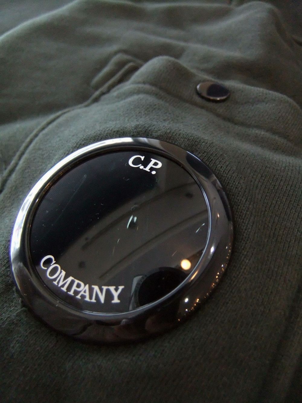 C.P. COMPANY - SWEATSHIRTS CREW NECK IN BRUSHED EMERIZED