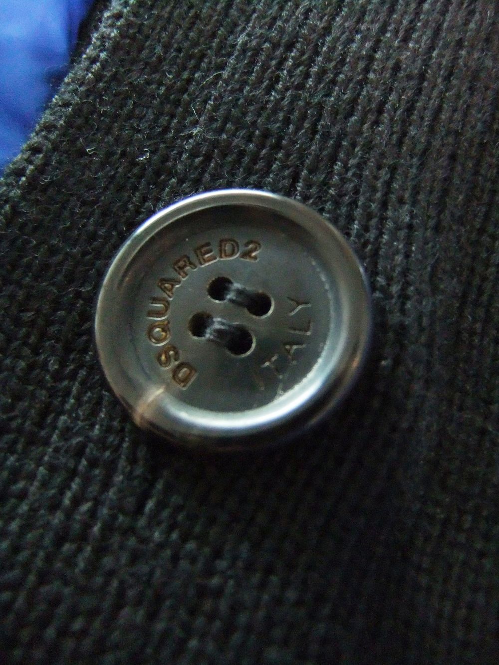 PUFFER CARDIGAN   ダウンブルゾン  (ブルー)  S74AM1281