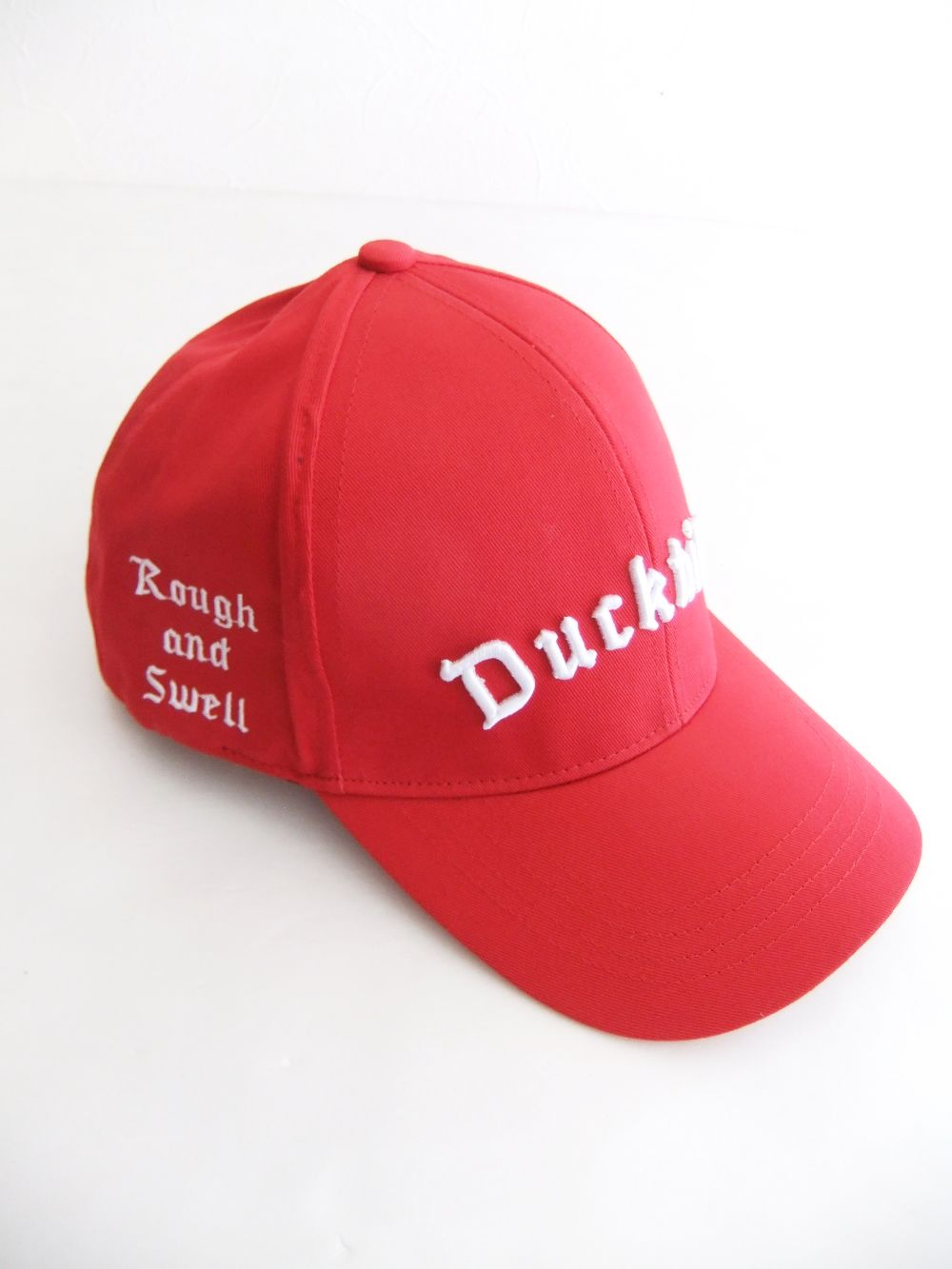 DUCKBILLS TOUR CAP   ( レッド )  ロゴ入りキャップ  RSA-22005