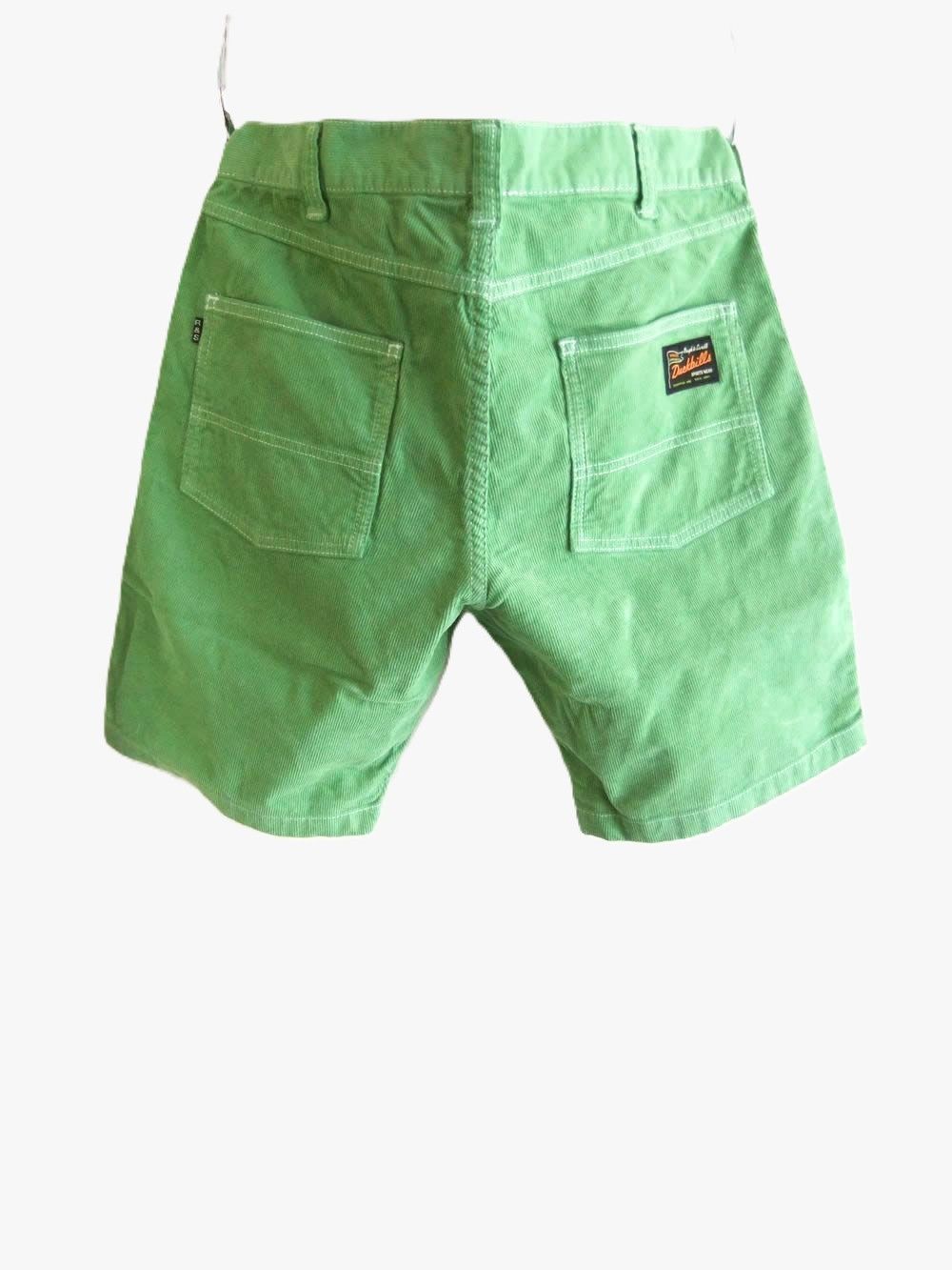 SAN DIEGO SHORTS (グリーン)  サマーコーデュロイ ストレッチ ハーフパンツ   RSM-26071