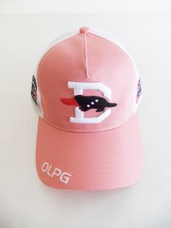 BIG D MESH CAP (ピンク) ロゴ入りキャップ RSA-23006