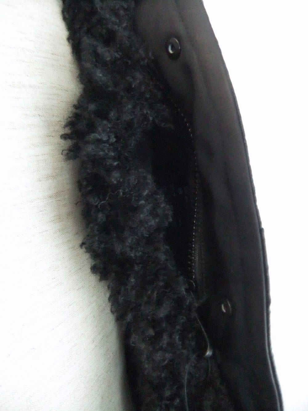 ノーカラー キルティング ブルゾン