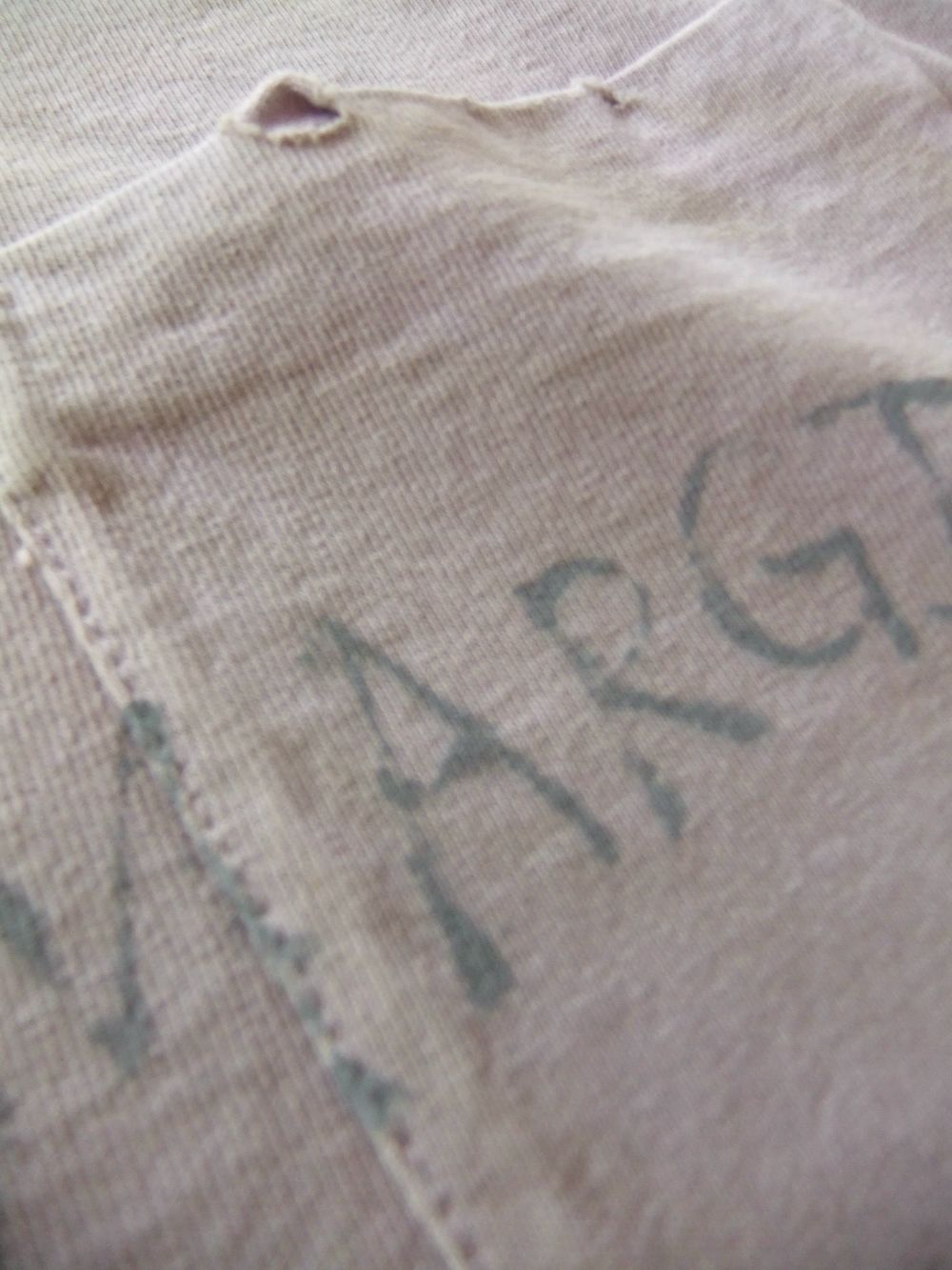 MAISON MARGIELA    (ラベンダー)  ハイネック コットン Tシャツ