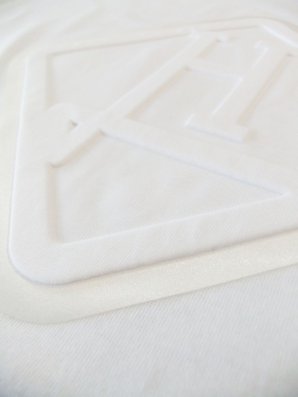 HERNO COTTON JERSEY T-SHIRT  (ホワイト)  ロゴ クルーネックTシャツ