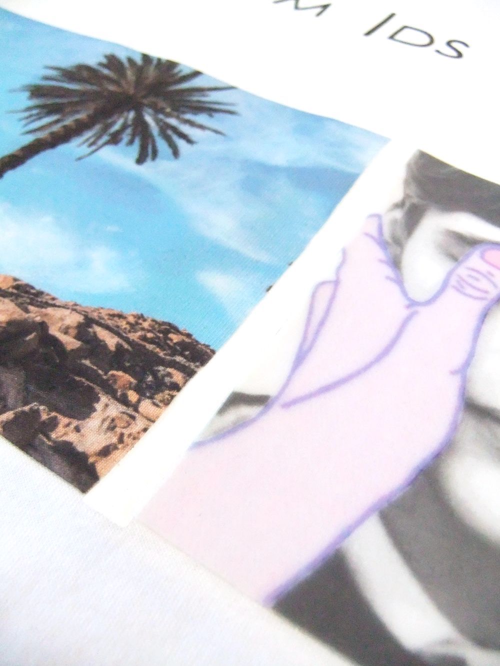 TIS  転写プリント 半袖 Tシャツ