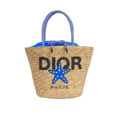 【MICALLE MICALLE Account】 HOMMAGE LARGE BASKET BAG 大 (ブルー) オマージュ バスケット バッグ  MAB100GEB